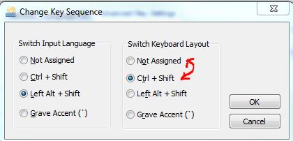 change keyboard settings